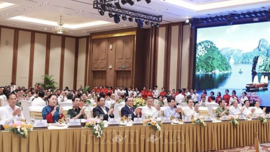Party chief celebrates unity of military, security, diplomatic forces